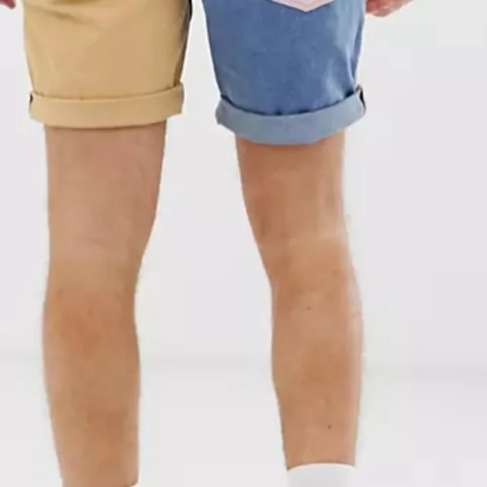 ASOS Color Block Denim Shorts - Picture 4 of 4